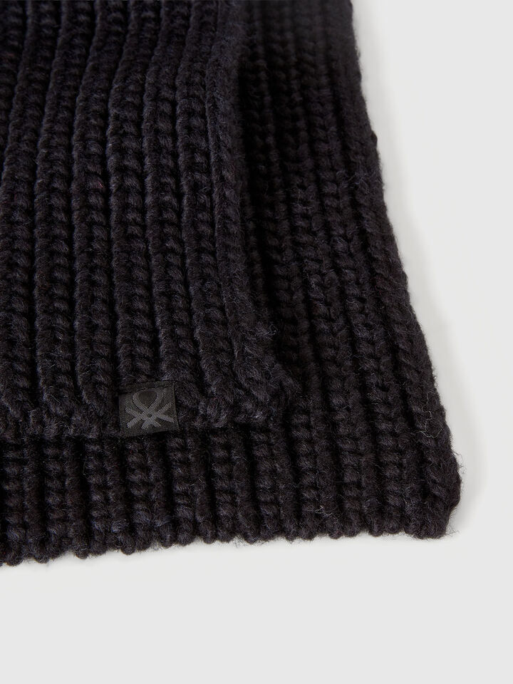 KNITTED SCARF Menino image number 3